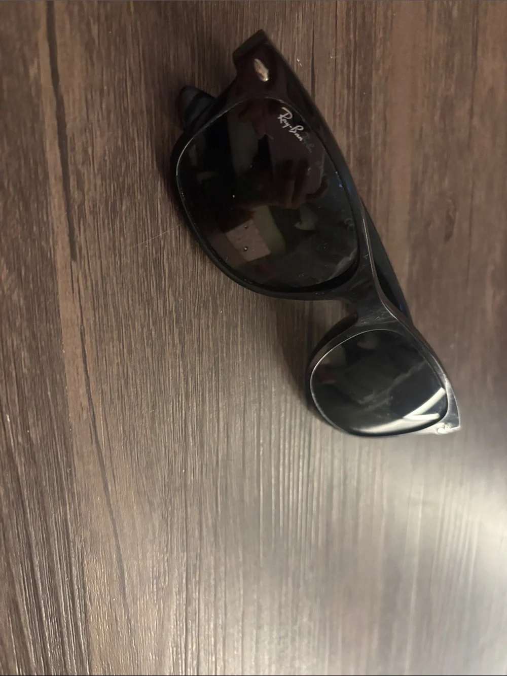 Ray-Ban Black Wayfarer-Style Sunglasses